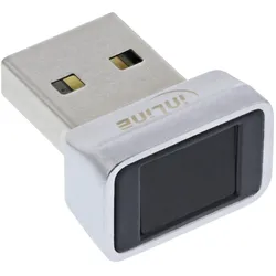 InLine USB Fingerabdruck Scanner, Notebook Security, Mehrfarbig