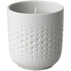 Duftkerze Perle SPARKLE (DH 8,50x9 cm) - weiß - DH 8,50x9 cm