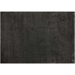 WECONhome Kurzflorteppich Wogh anthrazit 200x200 cm
