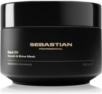 Sebastian Dark Oil máscara de nutrição intensa para cabelo brilhante e macio 145 ml. Dark Oil