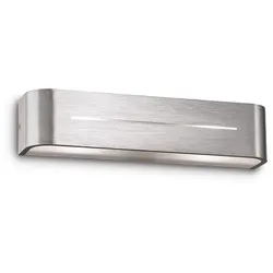 Ideal Lux Wandleuchte POSTA AP2, 2-flammig, E14, Aluminium IDEA-009940