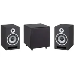 Soundsation Clarity A6 (1 Stk.), Monitor Lautsprecher, Schwarz
