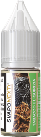 Svaponext Tabacco E Liquirizia Aroma Concentrato 10ml