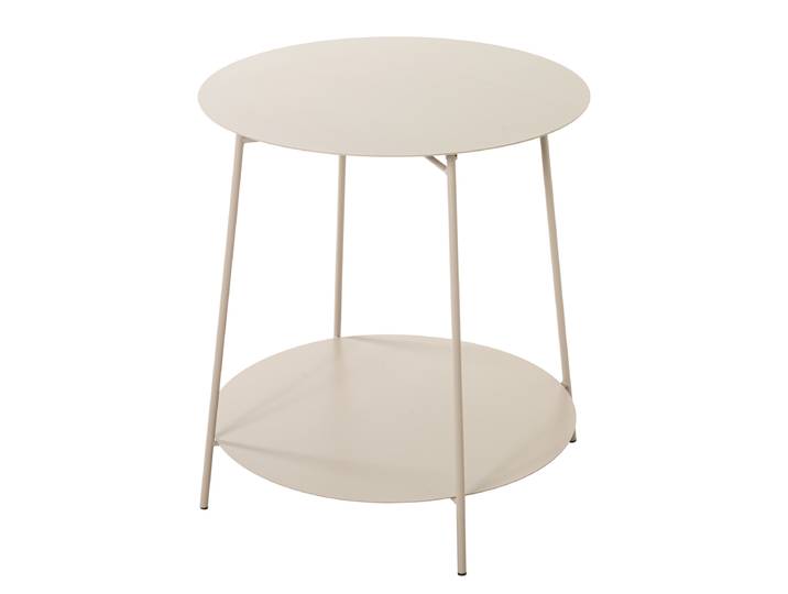 Table d’appoint Buneya - haut 50 cm Ø 50cm Beige