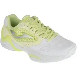 Joma, Damen, Tennisschuhe, Set Lady 2611 TSELS2611C białe 37,5 (37.5), Weiss, Gelb