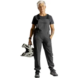 iXS, Damen, Velohosen, Women"s Carve Dungarees (38, M), Grau
