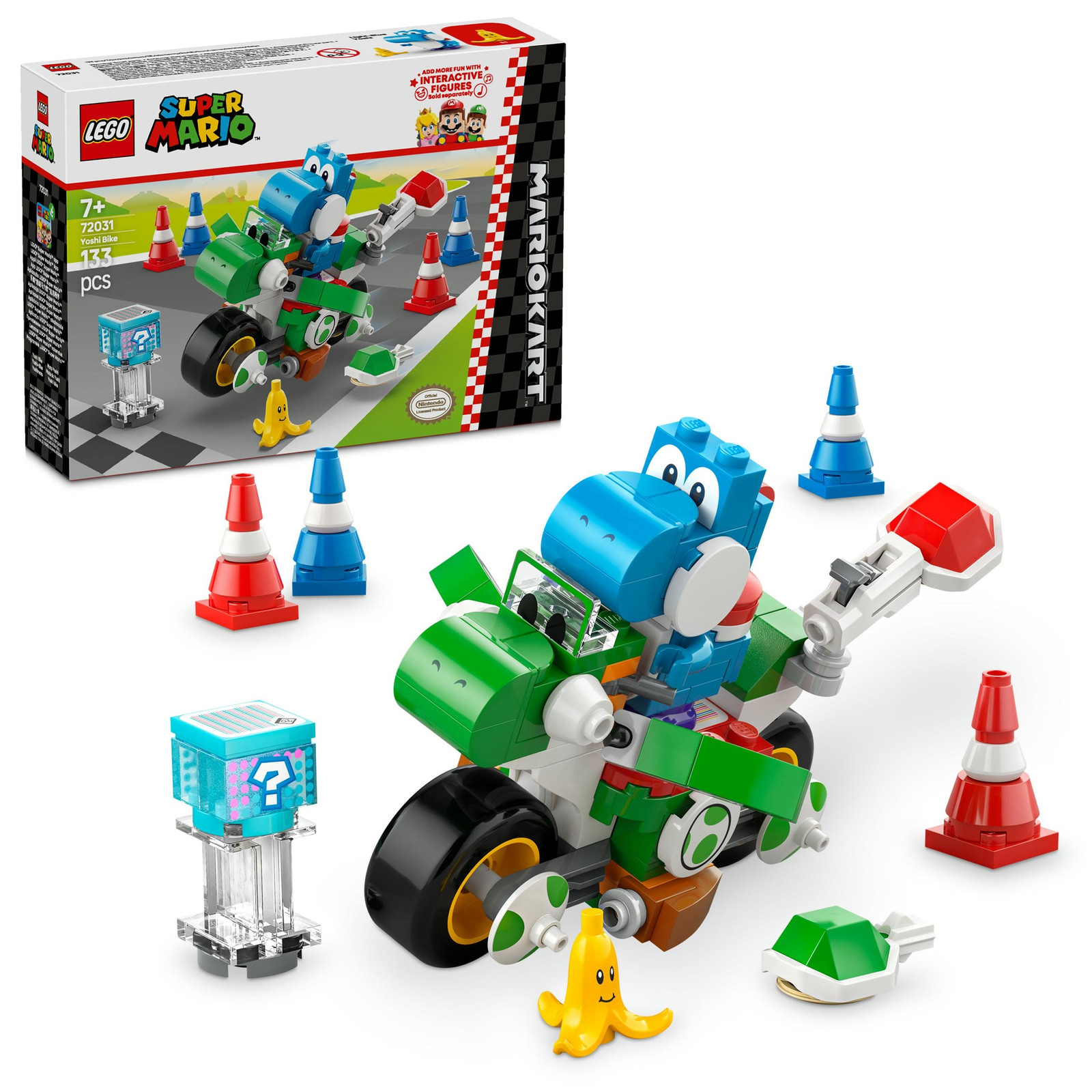LEGO Super Mario Mario Kart Yoshi-fiets 72031