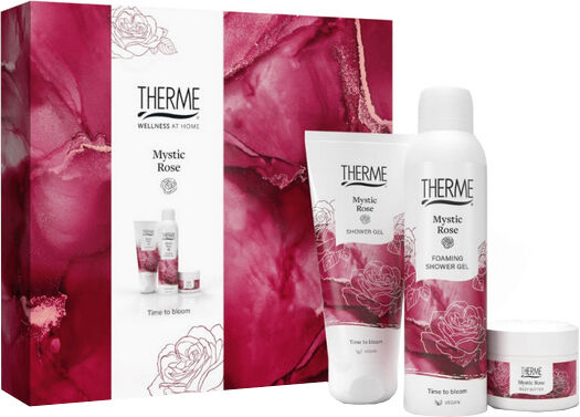 Therme Mystic Rose Wellness Treatment geschenkset (3-delig)