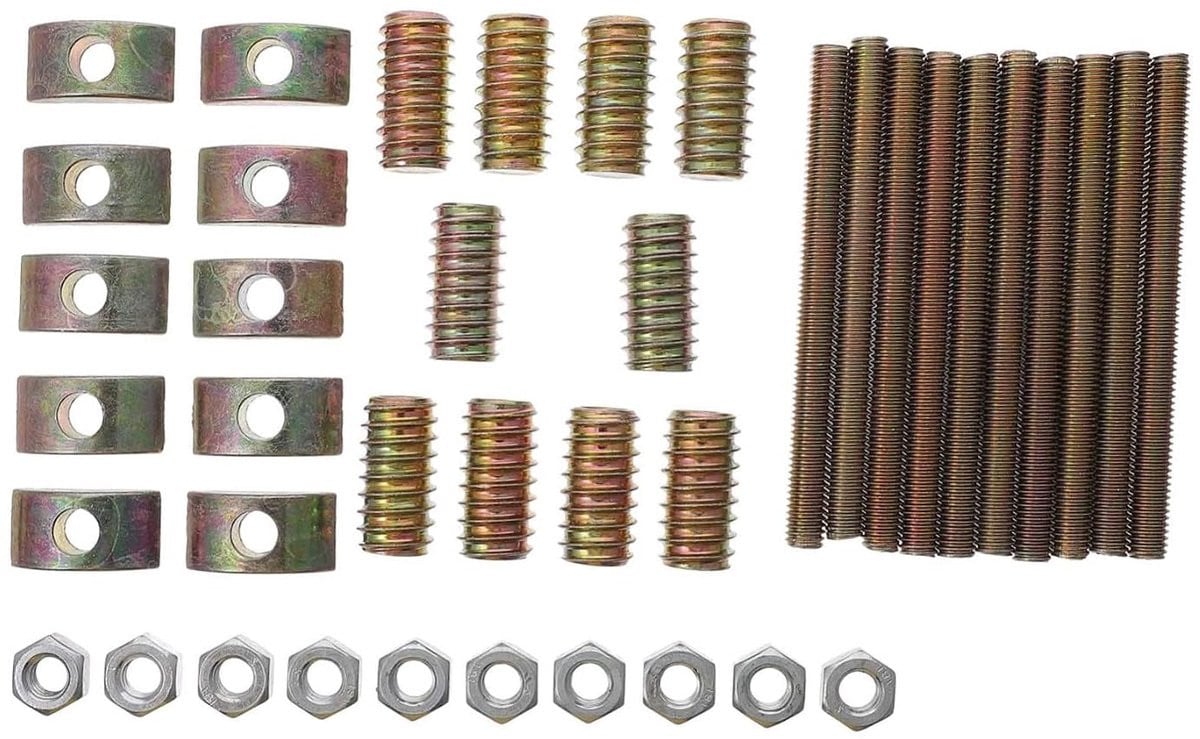 Meubelverbinders Sets - 10 sets metaal koppelingssets voor het monteren van meubels