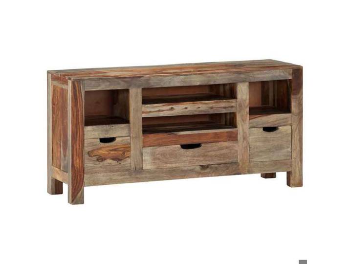 Rangement maison - Moderne Buffet Gris 100x30x50 cm - Bois massif_1parcel(203)