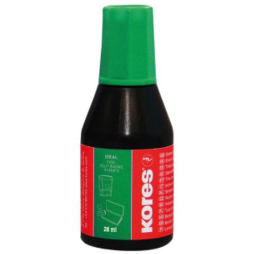 Kores Stempelfarbe 71318 grün 28,0 ml