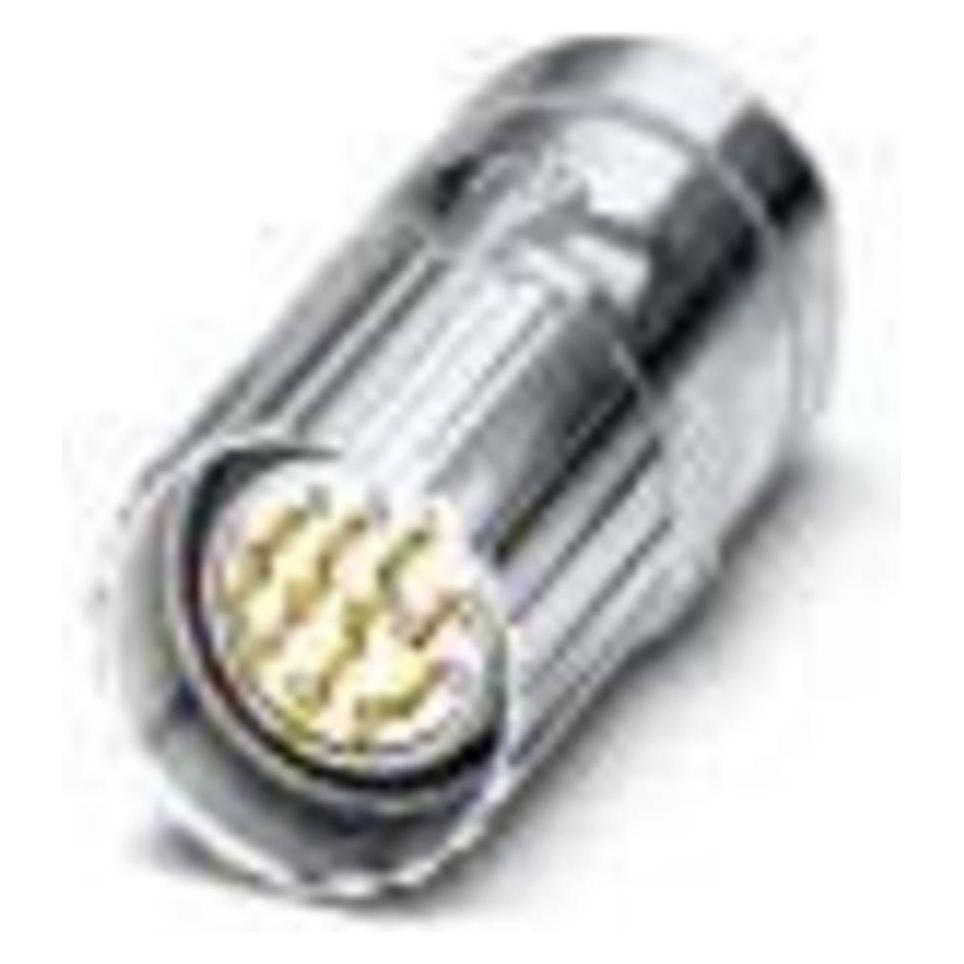 Phoenix Contact Cable connector,M23, 12 Way, Male (1619763)