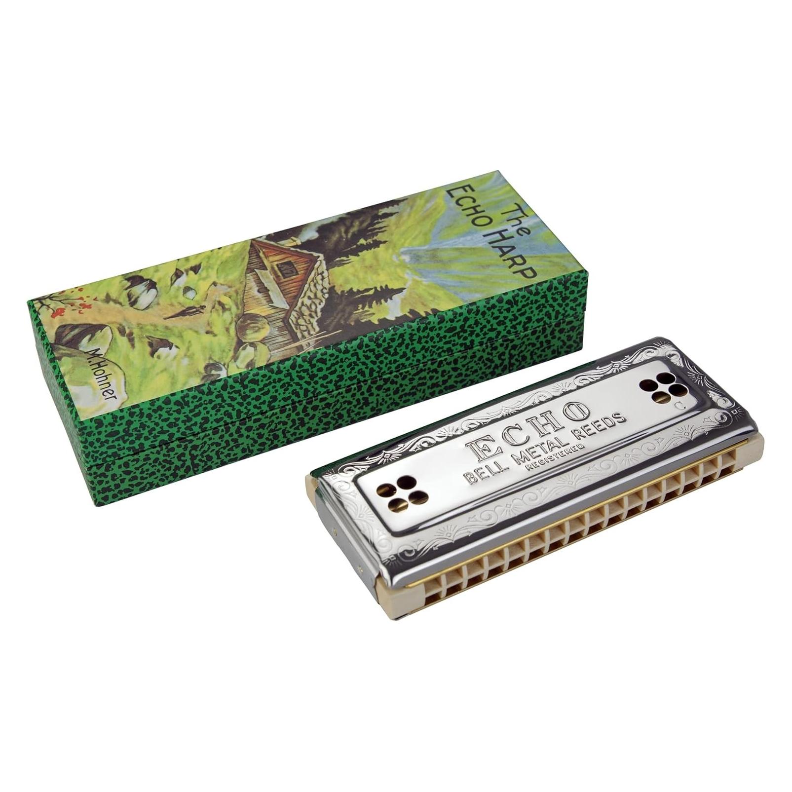 Hohner Echo-Harp 2x32 Tremolo C/G (Mundharmonika) (M5464337)