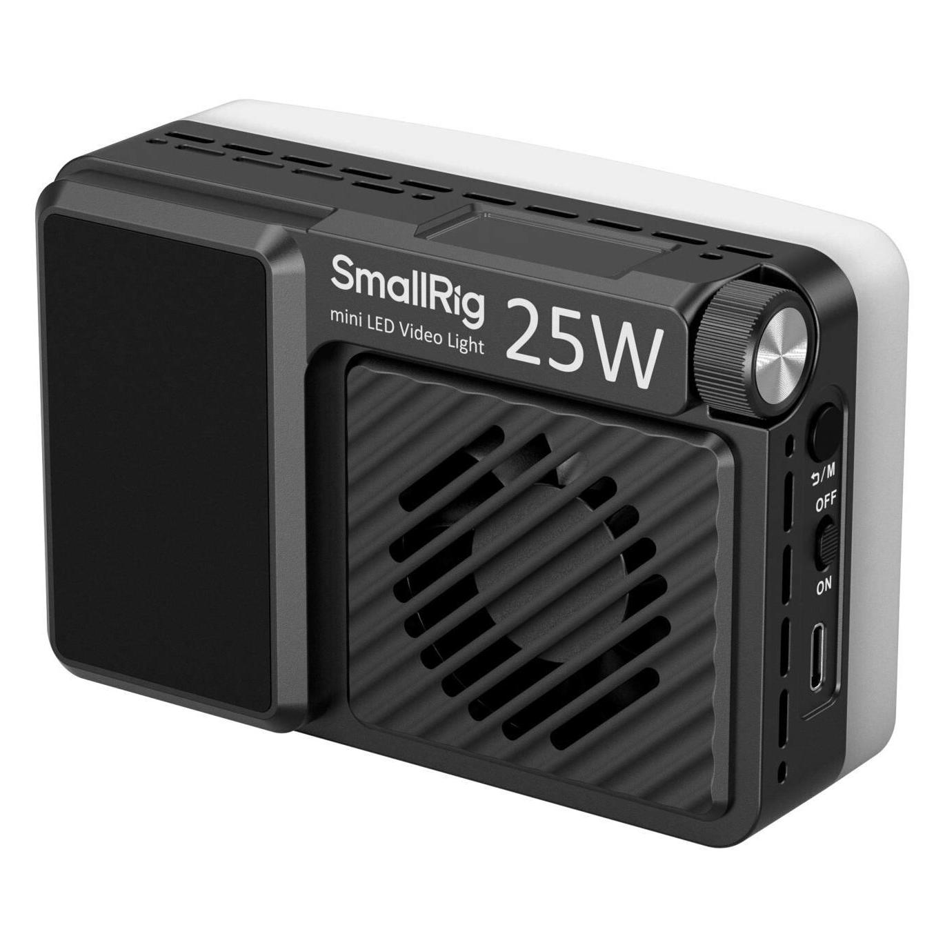 SmallRig RM 25C Mini-LED-Videoleuchte, Farbtemperatur Kelvin: 2500 (Videoleuchte) (5357)