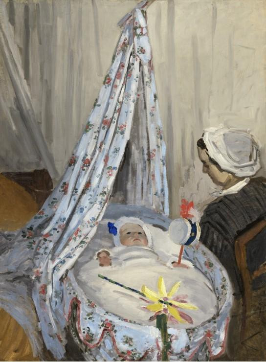 Grafika Puzzel Claude Monet De wieg Camille met zoon Jean 2000 stukjes