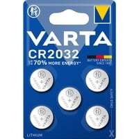 Lithium Coin Knopfzelle CR2032, 3Volt, Batterie 5 Stück