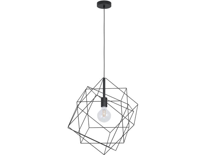 Eglo Pendellampe Straiton Schwarz Stahl B 51.5 cm
