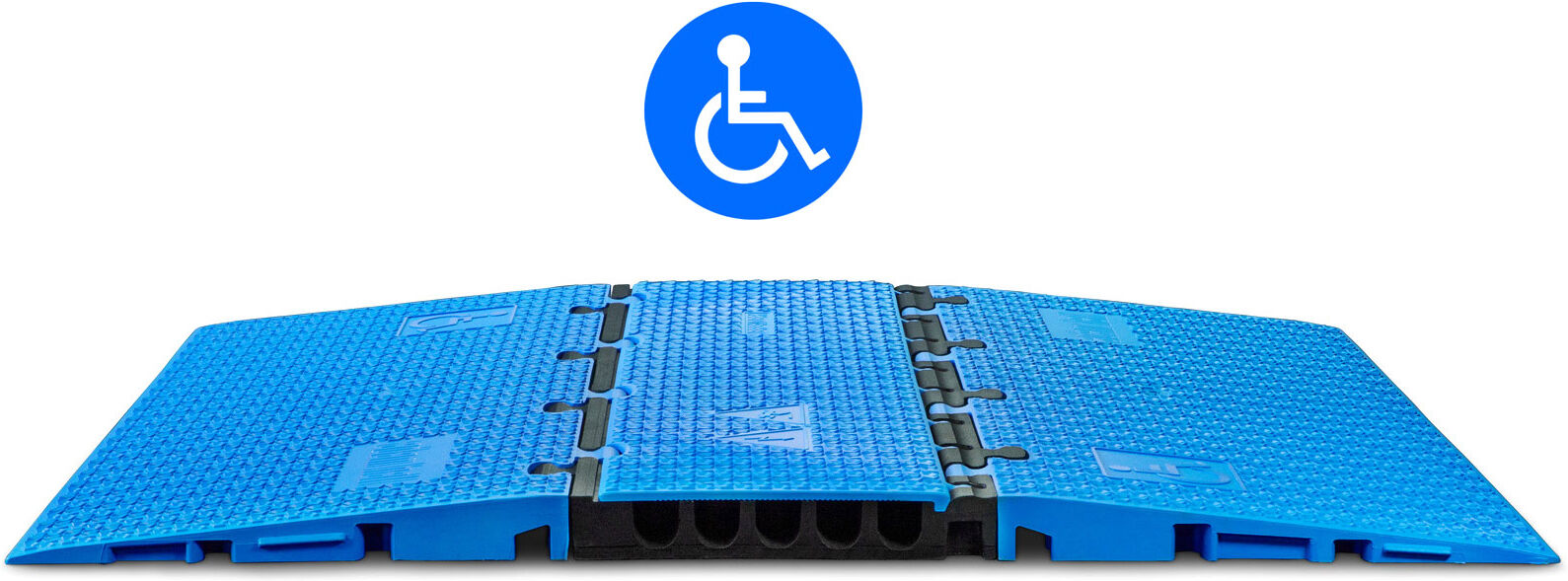 Defender Midi 5 2d Set Blu - Midi 5 2d Set Blau Modulsystem Für Rollstuhlrampe Und Barrierefreien