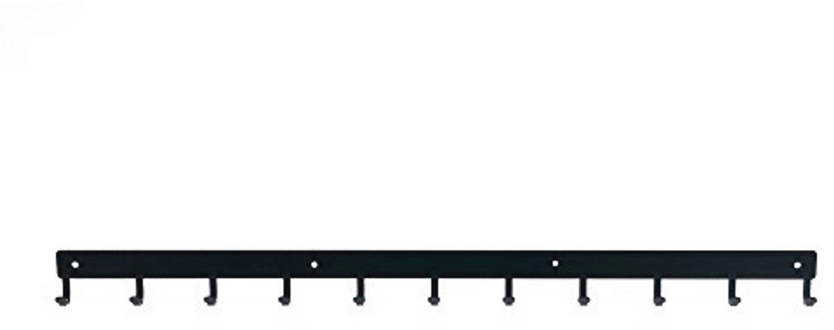 Moderne Wandgemonteerde Kapstok met 11 Haken - Breedte: 80 cm