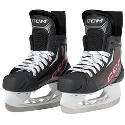 CCM Jetspeed FT860 Schlittschuhe Junior – geschliffen und sofort fahrfertig | 02.0 (35.0) Regular (Medium Profile)