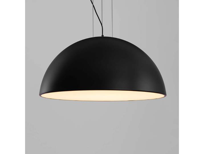 Pendelleuchte Tholos Ø 70cm Schwarz/Schwarz Aluminium LED E27