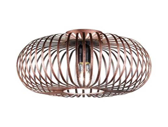 TRIO\, Plafonnier\, Johann 1xE27\, max.60\,0 W Corps: metal\, cuivre ancien Ø:40\,0cm\, H:17\,0cm IP20