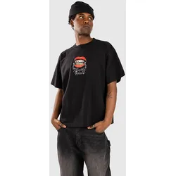Ninth Hall Logo Play Cropped T-Shirt limo black Gr. L