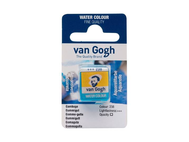 Van Gogh Aquarellfarbe Gummigutt ½Npf.