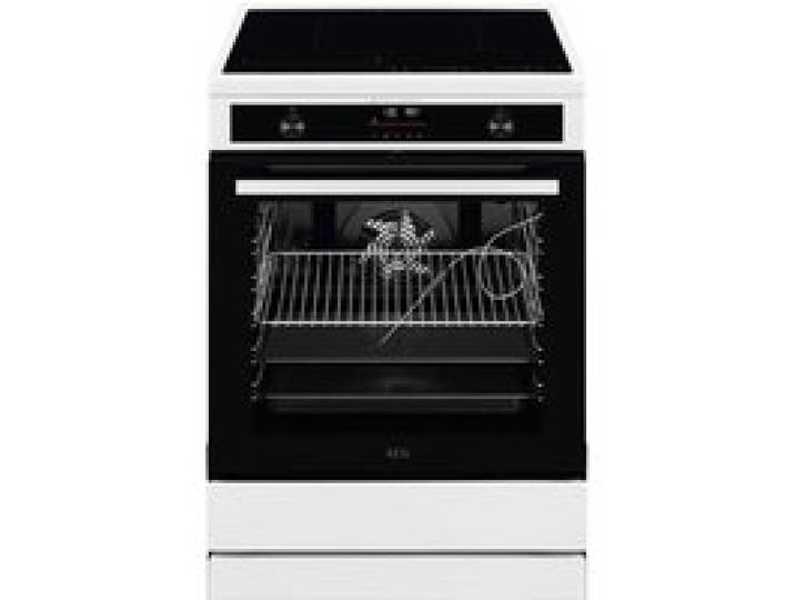 Cuisinière induction - AEG - CIS6699BPW - 4 foyers induction - Four électrique - Nettoyage pyrolyse
