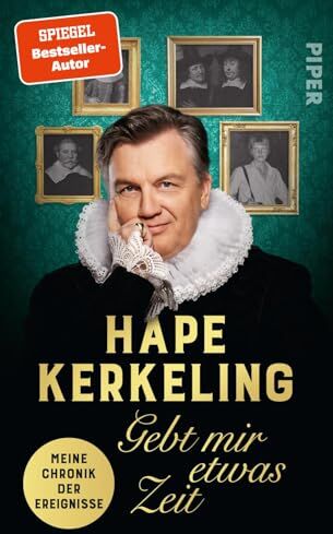 Hape Kerkeling - Gebt mir etwas Zeit: Meine Chronik der Ereignisse Bestsellerautor Hape Kerkeling über seinen Lebensweg und die bewegte Geschichte seiner Familie und Vorfahren - Preis vom 02.10.2026 23:42:20 h