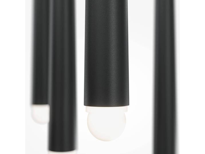 Maytoni Hängelampe Cascade, schwarz, für Küche, Aluminium, Modern