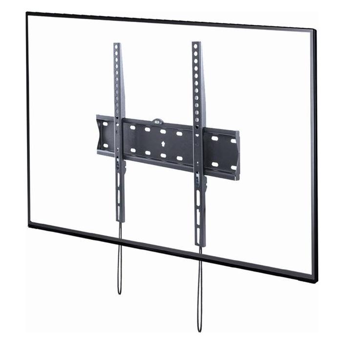 Gembird WM-55F-02 TV mount (55") Black (Wand, 40 kg, 32" - 55") (WM-55F-02)