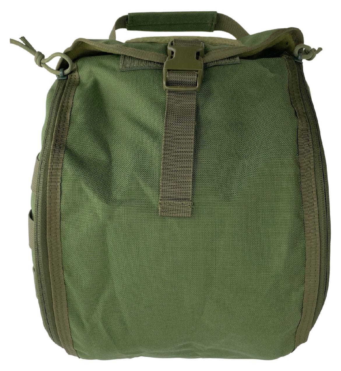 Hülle für den Transport von Helmen, Partizan Tactical HM Bag, 11 Liter, Olivgrün