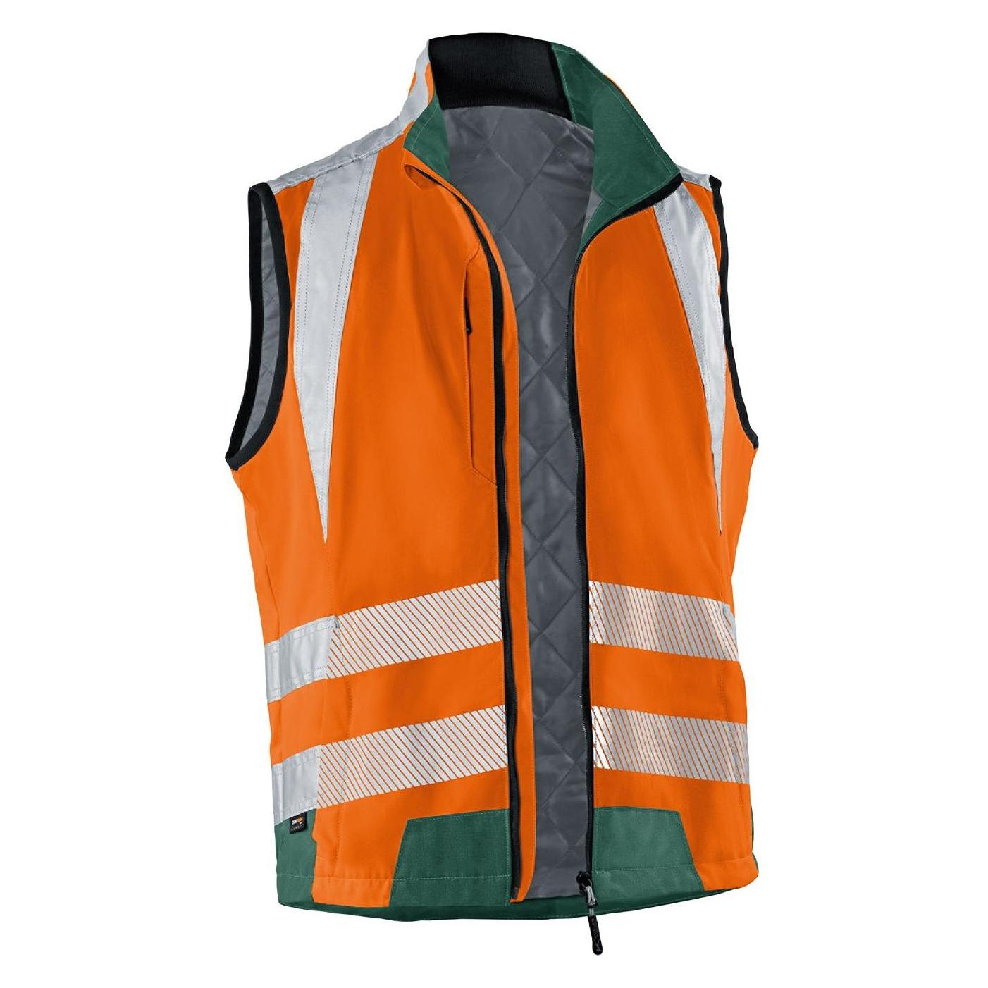 Kübler unisex Warnweste REFLECTIQ orange, moosgrün Grösse M (M) (10001866219367)