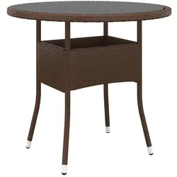 vidaXL, Gartentisch + Balkontisch, Berbelas (80 x 75 cm)