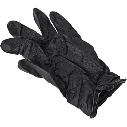 Einweghandschuhe schwarz schwarz - 1399GR.L - schwarz