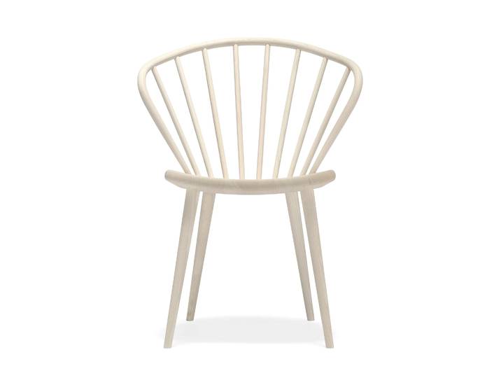 Stolab Chaise Miss Holly frêne huilé blanc