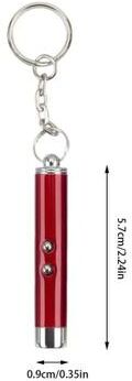Uplifted Finds Portable Interactive Laser Pointer Enrichment Toy For Cats And Kittens red