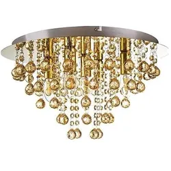 Nino Leuchten, Deckenleuchte, 63040545Deckenleuchte 'London' goldfarben (E14)