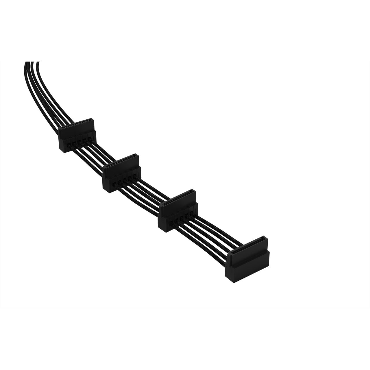 be quiet! 4x SATA, 420mm schwarz Erweiterungskabel für be quiet! Modular Netzteile (4PE0001300GP)