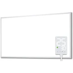 Heidenfeld Infrarotheizung HF-HP100-3, m. Thermostat, weiß, 300-1200 Watt, 10 J. Garantie (800 Watt)
