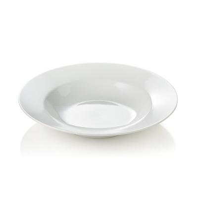 36x tiefe Teller Ø 23 cm weiß, Porzellan