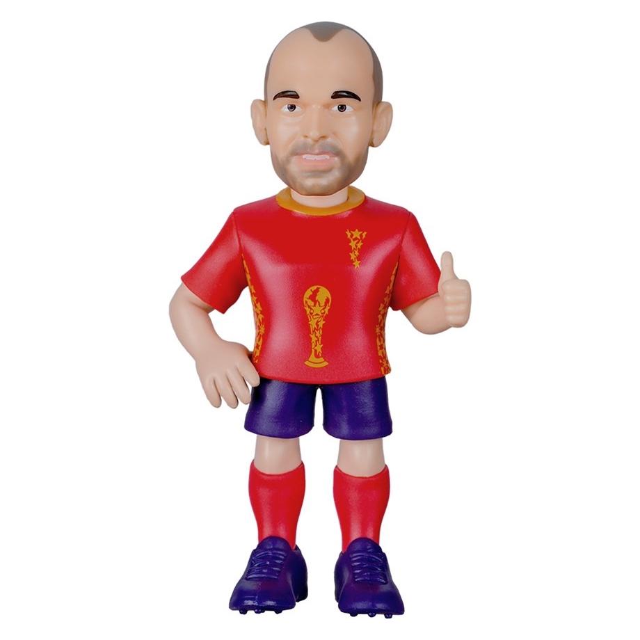 Minix ESPAGNE - Iniesta - Figurine Coupe du Monde des Légendes 12cm (25046)