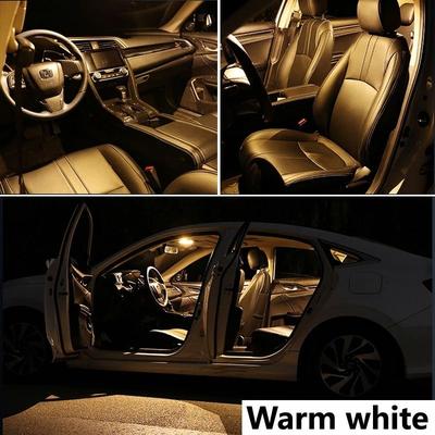 Uplifted Goods Ultra Bright CANBUS Error Free LED Interior Series warm White polo 6r 6c 09 17 8pc