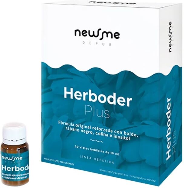 Herbora Herboder Plus 20 Viales 10 ml