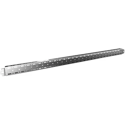 Rittal VX Montageschiene 18 x 38 mm, B/T: 800 mm, Serverschrank Zubehör, Silber