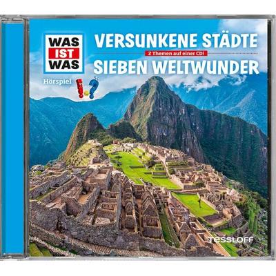 WAS IST WAS Hörspiel-CD: Versunkene Städte/ Die sieben Weltwunder - Kurt Haderer, CD, 9783788627249