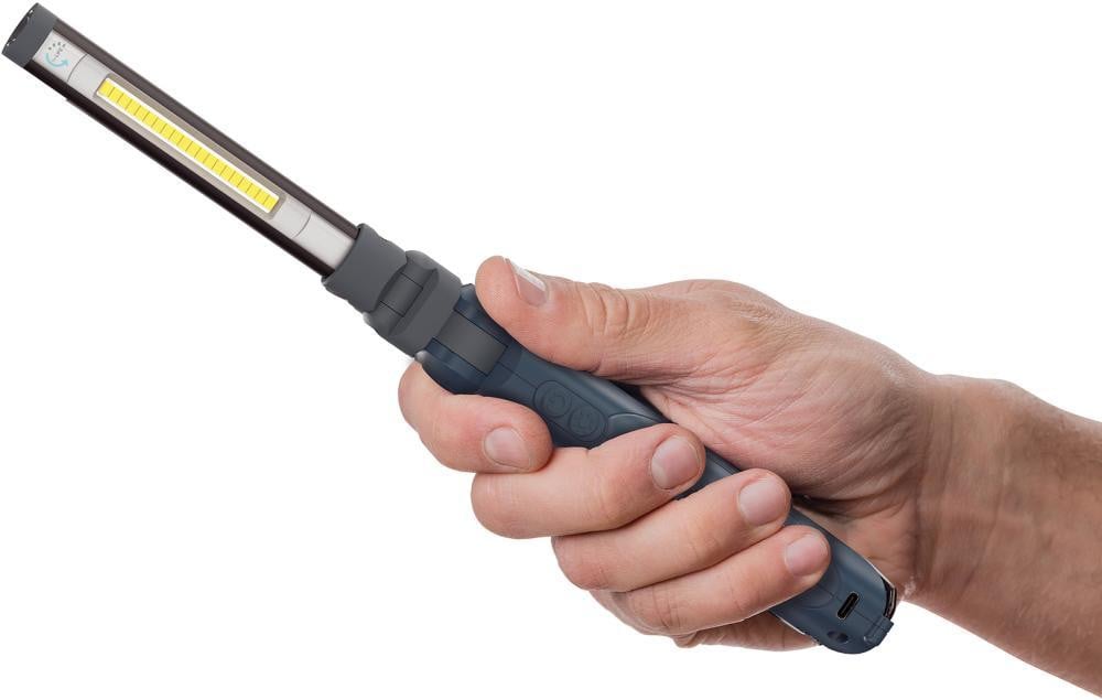 SCANGRIP SLIM LED-werklamp, Grijs, 5700K, IP30, Accuvoeding