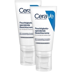 CeraVe Feuchtigkeitscreme Gesicht 2X52 ml