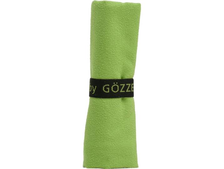 Sporthandtuch GÖZZE Sports by Gözze , grün (hellgrün), B:30cm L:50cm, Microfaser, Obermaterial: 90% Polyester, 10% Polyamid, Handtücher, Sporthandtuch, im Set, schnell trocknend, Mikrofaser, für Sport, Reisen & Camping